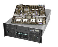 Intel Server System S7000FC4UR - Servidor - se puede montar en bastidor - 4U - 4 vas - sin CPU - RAM 0 MB - SATA - hot-swap 2.5  - sin disco duro - ATI ES1000